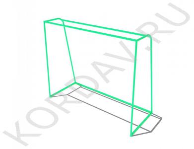 Ворота минифутбольные, гандбольные СИ 6.161