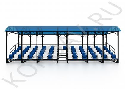 Трибуна сборно-разборная с навесом на 102 места МАФ 9.385 (1)
